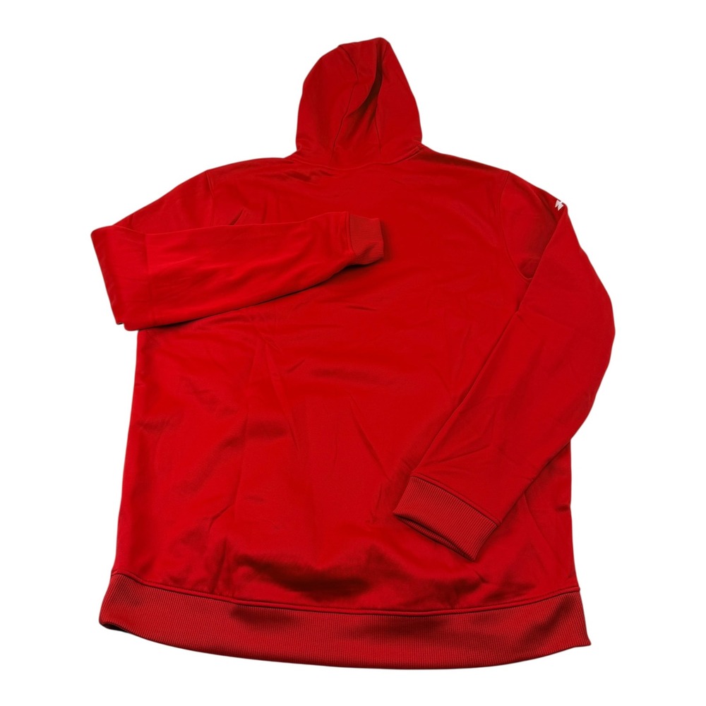 Under Armour Mens Storm Fleece Hoodie Red Hooded Active Sweatshirt Large 1370379 - Picture 3 of 11